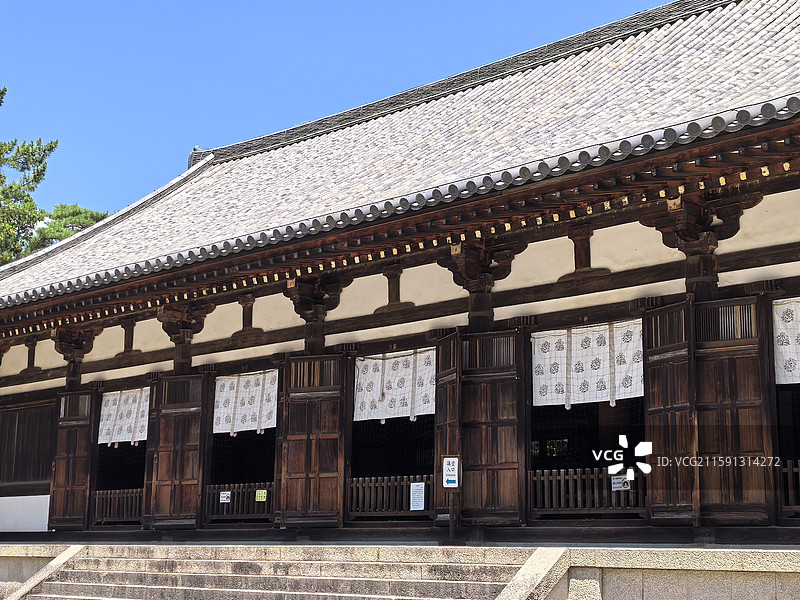 日本奈良唐招提寺图片素材