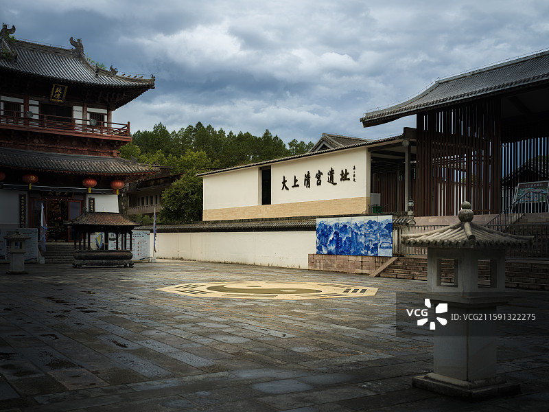 江西鹰潭上清古镇大上清宫图片素材