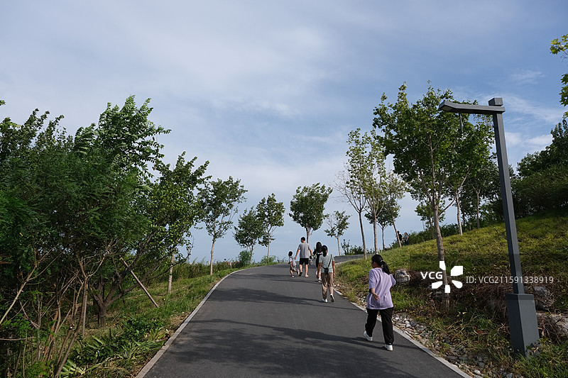 北京南苑森林湿地公园自然风光图片素材