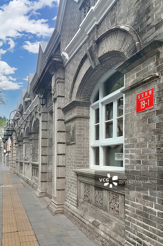 北京东交民巷使馆建筑群原法国邮政局旧址图片素材