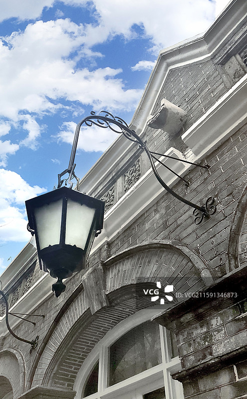 北京东交民巷使馆建筑群原法国邮政局旧址图片素材