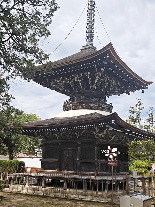 京都天桥立智恩寺多宝塔图片素材