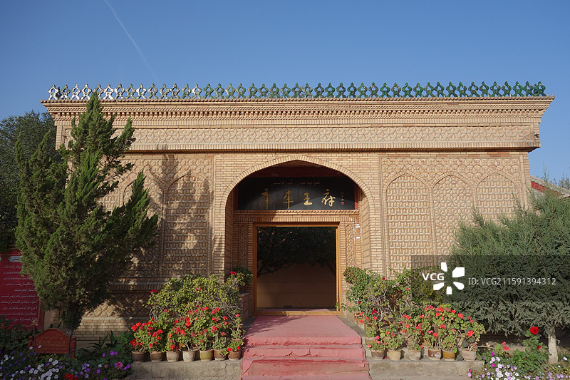 新疆阿克苏库车王府图片素材