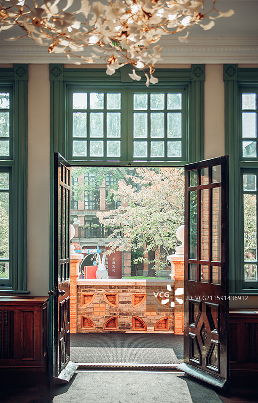 上海静安区华山·263老字号品牌馆，原德莱蒙德住宅图片素材