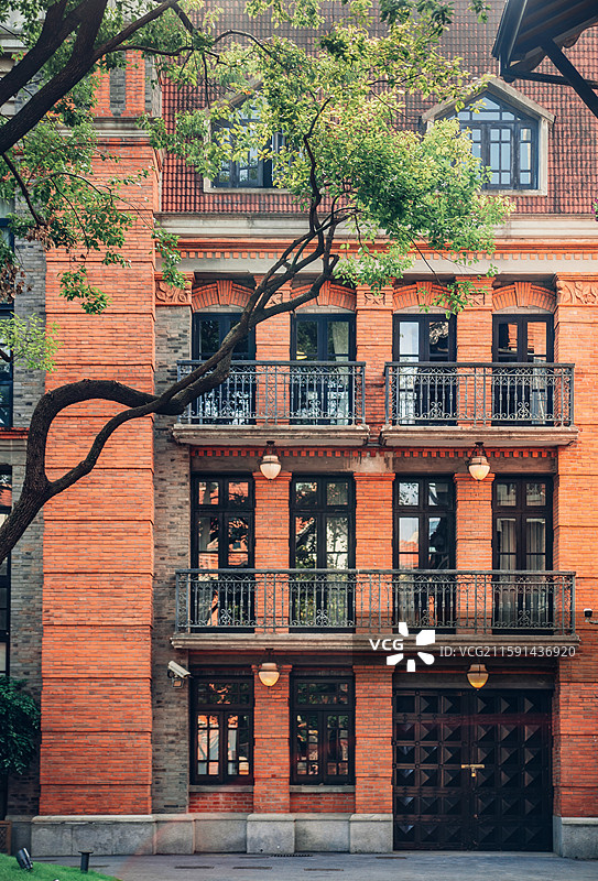 上海静安区华山·263老字号品牌馆，原德莱蒙德住宅图片素材