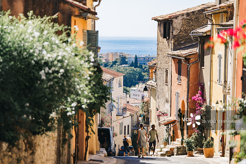 卡涅小镇图片素材