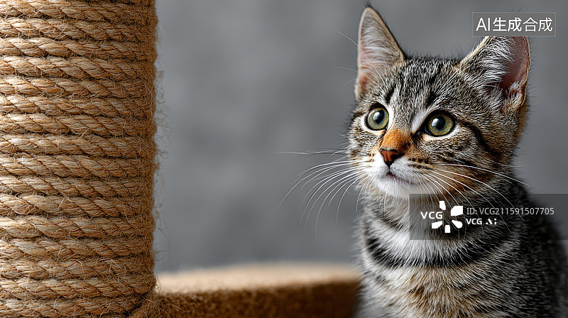【AI数字艺术】可爱的小猫图片素材