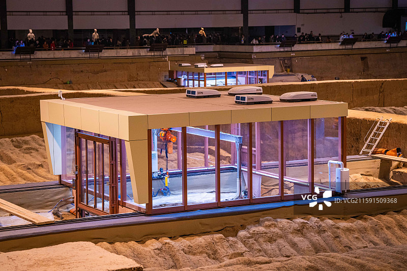 兵马俑二号坑图片素材