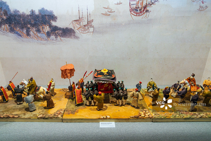 泉州海外交通史博物馆藏——琉球民俗活动场景模型图片素材