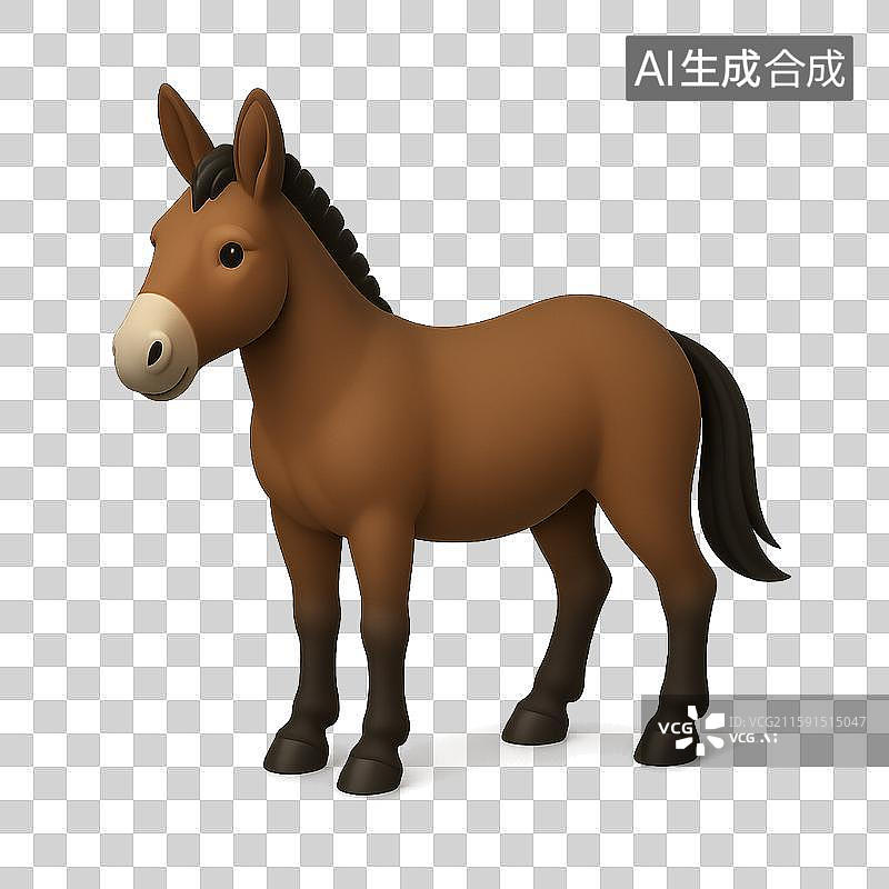 【AI数字艺术】骡子图片素材