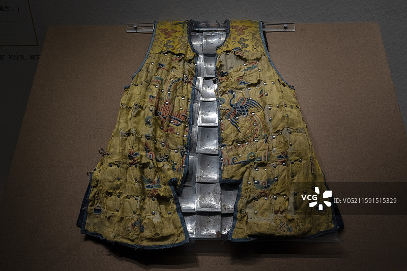 元代，元帝室赏赐萨迦地方政权首领铠甲，萨迦寺藏图片素材