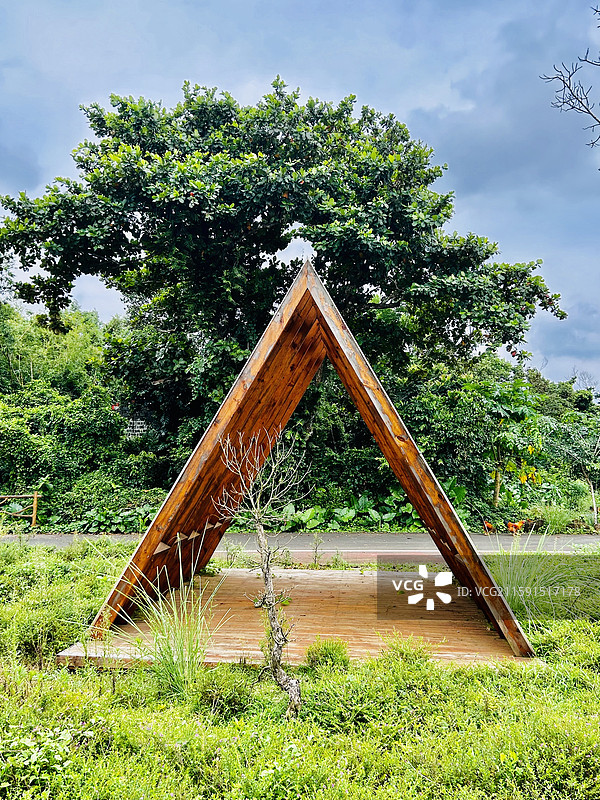 三角房子图片素材