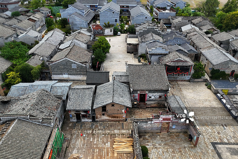 吉安渼陂古村图片素材