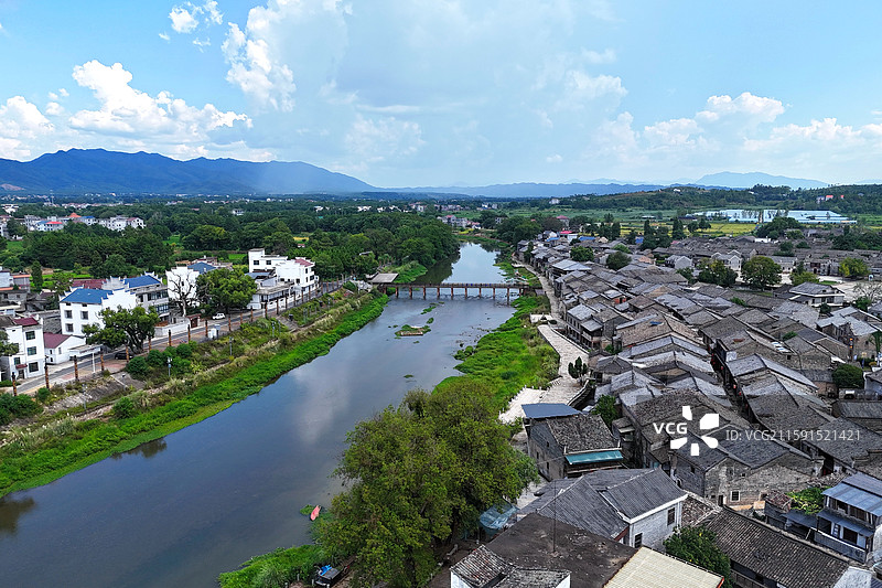 吉安渼陂古村图片素材