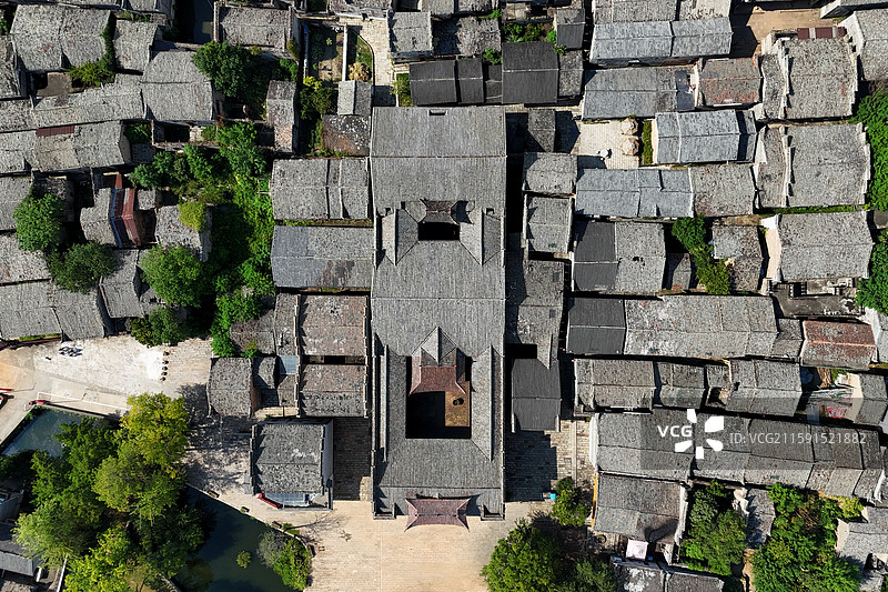 吉安渼陂古村 梁氏宗祠-永慕堂图片素材