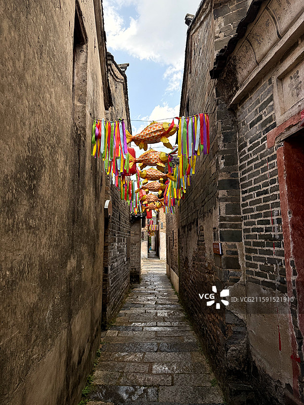 吉安渼陂古村图片素材