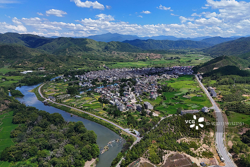 抚州流坑村古建筑群图片素材