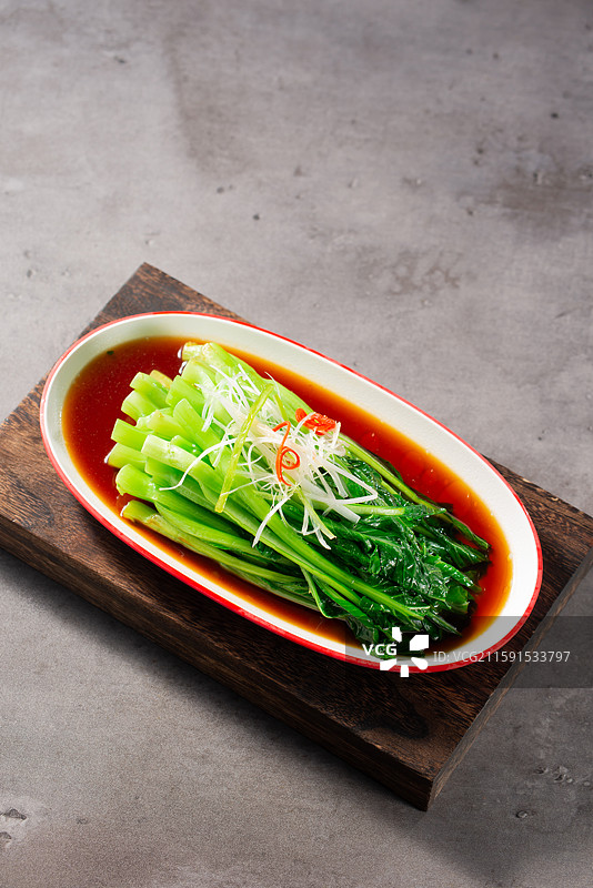 白灼菜心图片素材