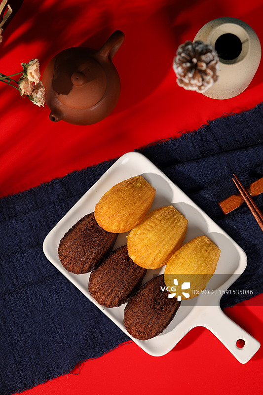 双味玛德琳图片素材