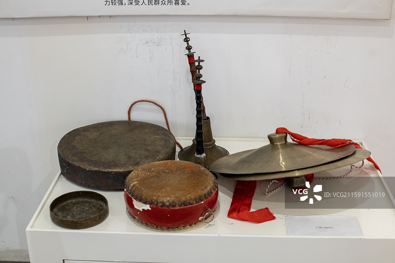 中国传统八音乐器组合，古朴典雅音韵悠长，展现千年礼乐文化。图片素材