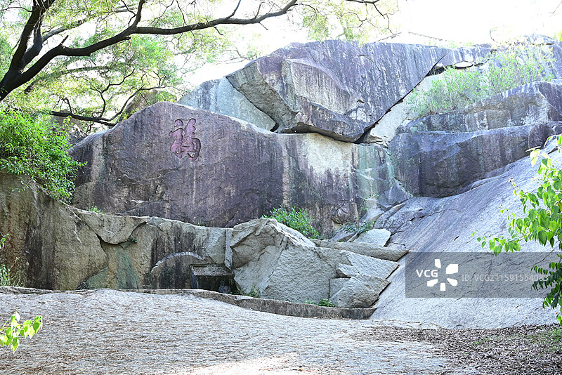 泉州 九日山  祈风刻石 摩崖石刻 5A级景区 文物 古迹图片素材
