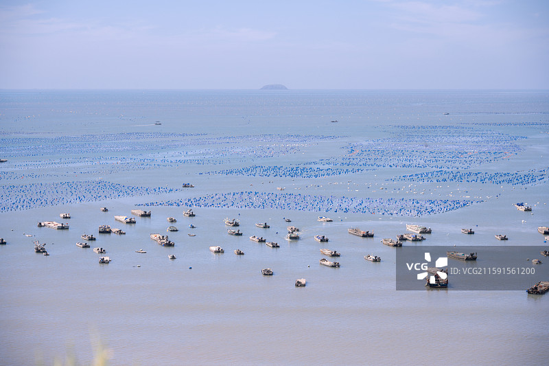 镇海角的渔船码头海岛图片素材