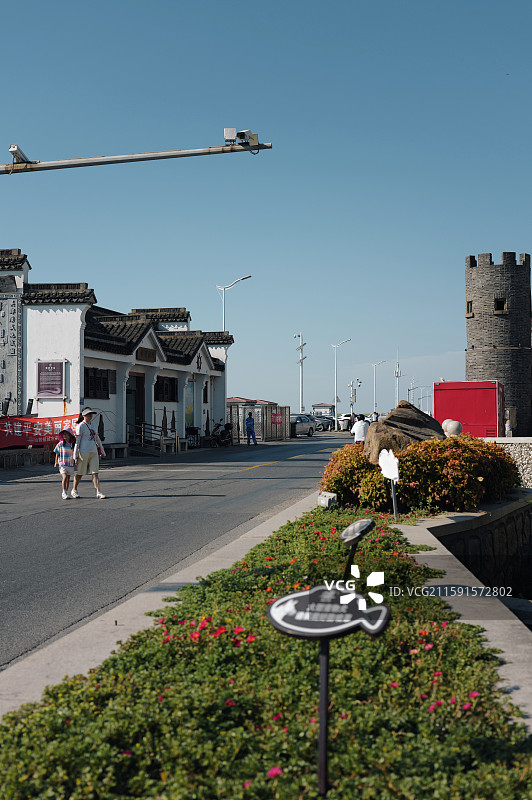 上海 金山嘴渔村图片素材