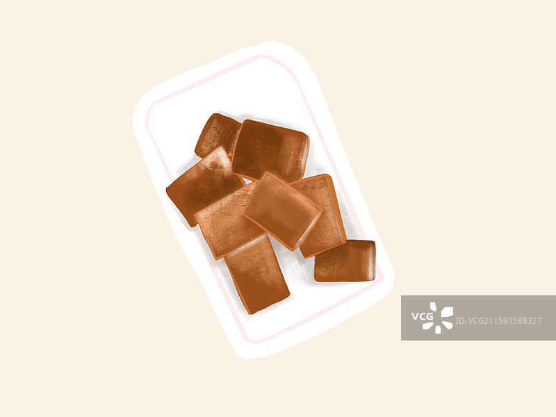 酸枣糕图片素材