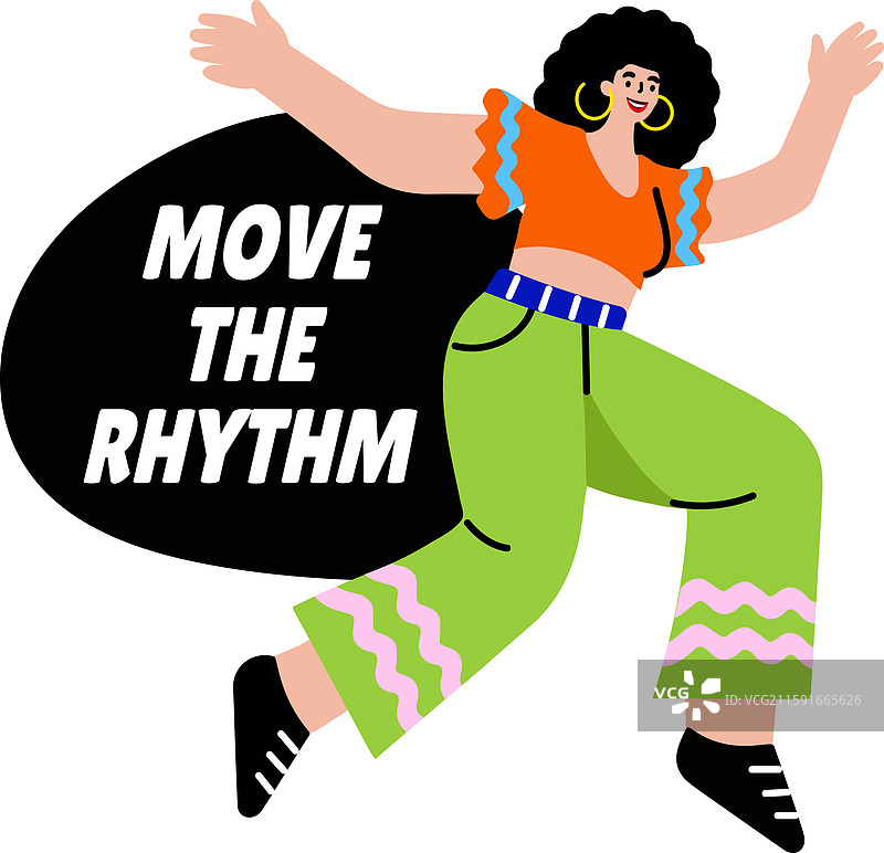 自由风格编舞图片素材