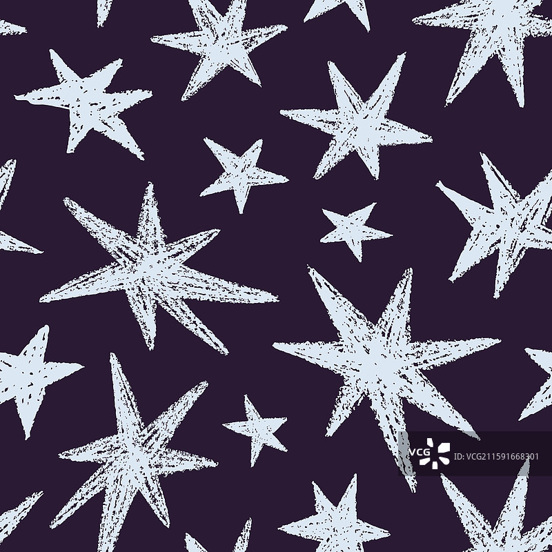 无缝星星图案星空背景图片素材
