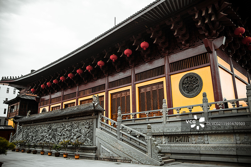 上海宝华寺 寺庙建筑景观图片素材