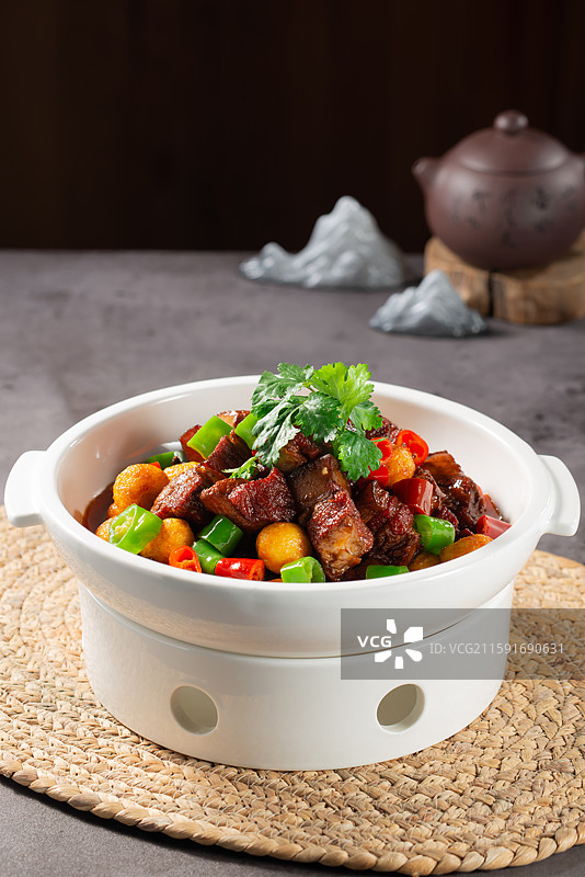 毛氏红烧肉图片素材