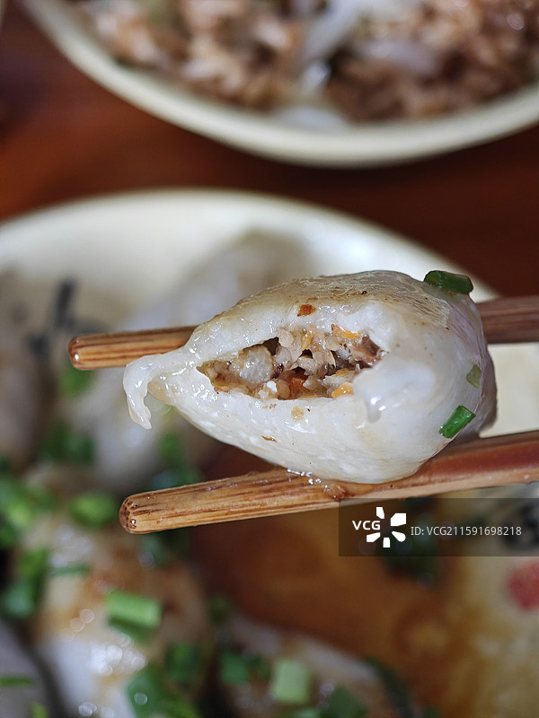 客家芋饺 沙县小吃 福建三明旅行2025图片素材