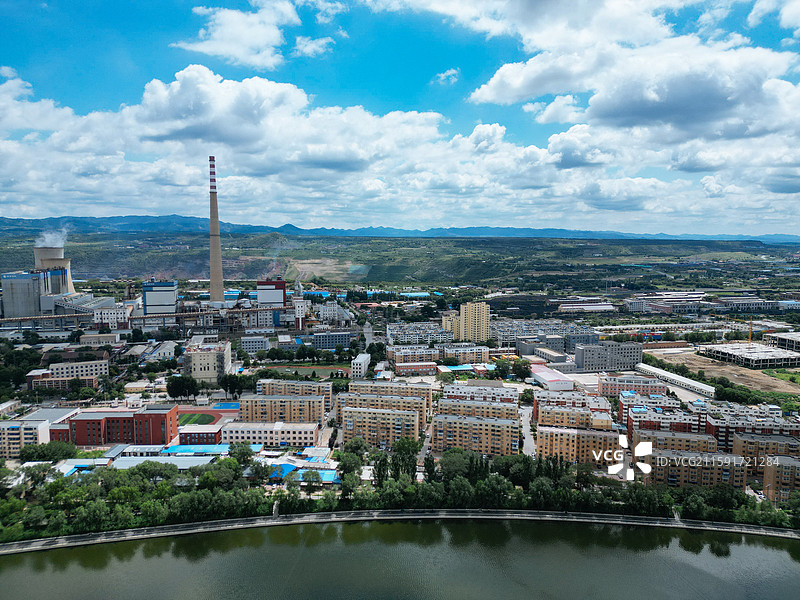 阜新市 细河区 人民公园 太平区 航拍 城市图片素材