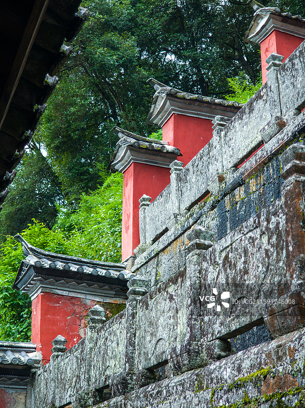 云南省保山市腾冲市绮罗古镇水映寺图片素材