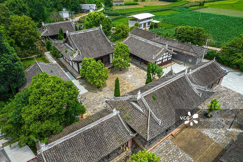 中国四川省绵阳市安州区开禧寺图片素材