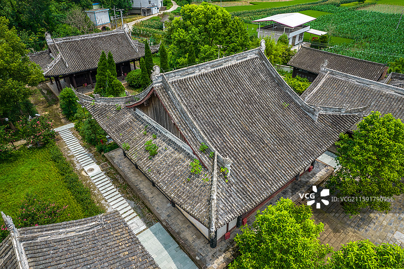 中国四川省绵阳市安州区开禧寺图片素材