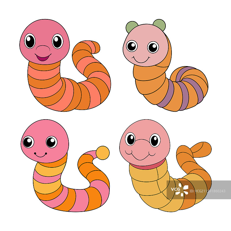 动物剪贴画设计集图片素材