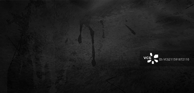 带有深色滴痕的炭黑墙壁图片素材