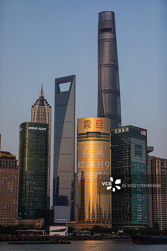 上海陆家嘴风光图片素材