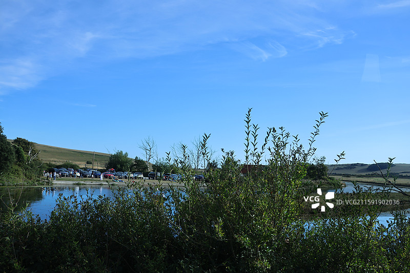 英国周边城市一日游坎特伯雷白崖 七姐妹白崖 比奇角图片素材