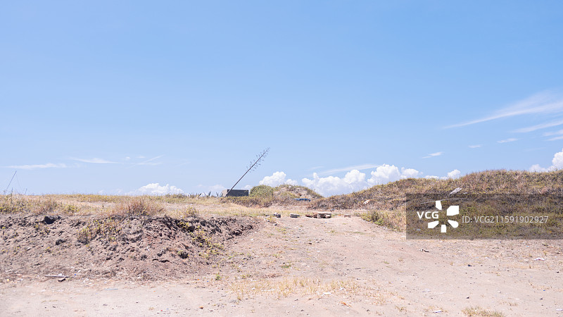 镇海角的渔船码头海岛图片素材