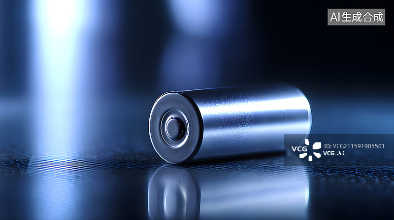 【AI数字艺术】电池的特写镜头图片素材
