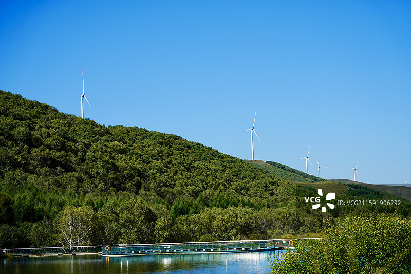 2025年9月17日河北神仙谷七彩森林国际旅游度假区一景图片素材