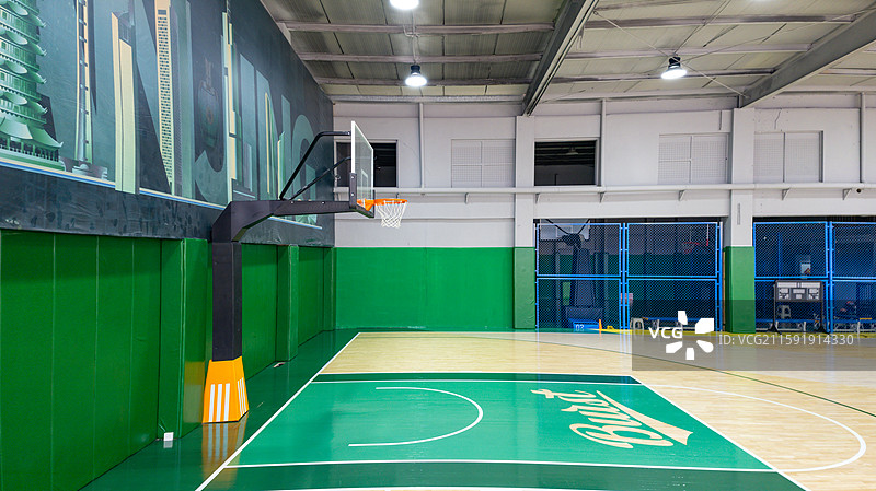 室内篮球场图片素材