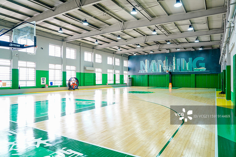 室内篮球馆图片素材