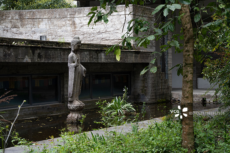 成都鹿野苑石刻艺术博物馆图片素材