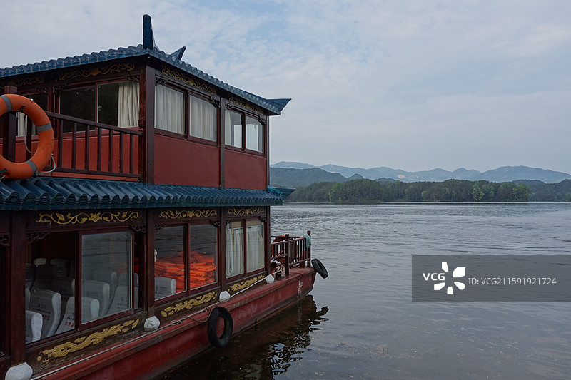 陕西省陕南汉中市南郑区红寺湖图片素材