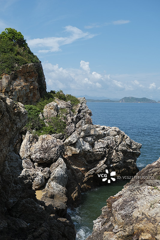 深圳南澳鹿嘴山庄海景风光图片素材