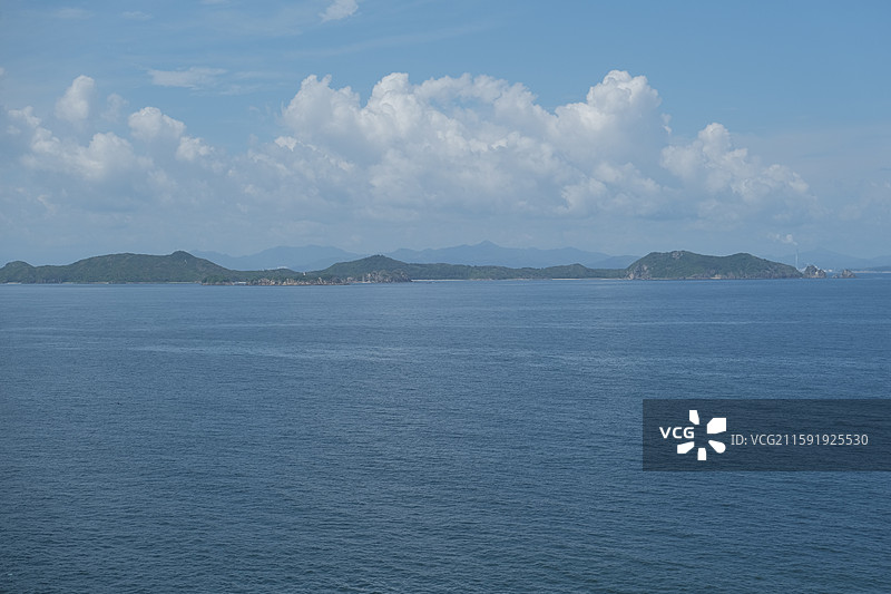 深圳南澳鹿嘴山庄海景风光图片素材